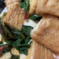 けんせいのはは's cooksnap of when they made 厚揚げと赤軸ほうれん草　和風カレーあん.