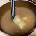 papikun's cooksnap of when they made 簡単すいとん味噌汁.