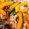 クックCNZGFQ☆'s cooksnap of when they made 10分で！豚こま・南瓜の大葉照り焼き！.
