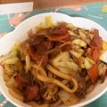 はっぴーゆりもん＊'s cooksnap of when they made 超簡単♡バター醤油焼きうどん.