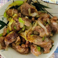 ミント🌿's cooksnap of when they made 捨てないで！砂肝の銀皮炒め.