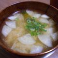 お塩と砂糖's cooksnap of when they made 大根おろしの汁で美味しい味噌汁♪.