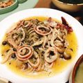 みぃぃちゃま's cooksnap of when they made イカとキノコのにんにくレモンバター炒め.