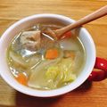 メルティローズ's cooksnap of when they made 骨付き肉と野菜の食べるスープ.