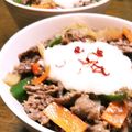 クリーピングタイム☆'s cooksnap of when they made スタミナ牛とろろ丼.