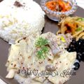 YUH♡ママ's cooksnap of when they made 牛肉とかぶのマスタードクリーム煮.