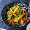 栗丸うさぎ's cooksnap of when they made 人参とパプリカの塩きんぴら.