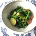 栗丸うさぎ's cooksnap of when they made にんにく風味♪菜の花のポテトサラダ.