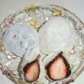 れなさちの☆さち's cooksnap of when they made 生チョコいちご大福♪.