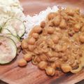 HiroeL's cooksnap of when they made 3色お豆さんのカレー☆.