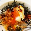かわと's cooksnap of when they made 温泉卵丼　ラーメン屋風.