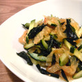 まぁしお's cooksnap of when they made 簡単♥わかめときゅうりの中華クラゲ和え.