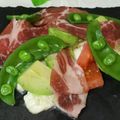 mielle's cooksnap of when they made 【 アボカドと生ハムのサラダ♪】.