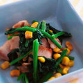 Aloha☆★'s cooksnap of when they made 簡単☆ほうれん草のバター炒め.