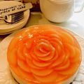 クックE8R5PS☆'s cooksnap of when they made 桃のヨーグルトムースケーキ.