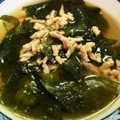 たかともしゃん's cooksnap of when they made ❁わかめとひき肉のスープ❁.