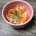 みりん調味料's cooksnap of when they made レンチン☆白菜と人参のお浸し.