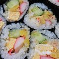 toumi's cooksnap of when they made 和風サラダ巻き♪節分にも！.