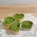 ぉりつ's cooksnap of when they made 材料4つ♡簡単♡抹茶 生チョコタルト.