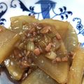 Mimiromi's cooksnap of when they made すぐできる♪あったか大根のそぼろあん煮.