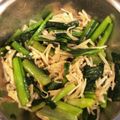 かずみんパワー's cooksnap of when they made 小松菜とえのきの和風サラダ.