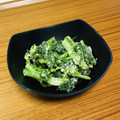 Asato★'s cooksnap of when they made 和えるだけ♪のらぼう菜のゴマヨ和え.