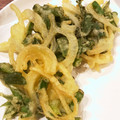 mngyui's cooksnap of when they made 絶対さくさくっ♪春のかき揚げ＊*.
