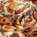 やまぐち∞もっこ's cooksnap of when they made ❁ハヤシうどん❁.