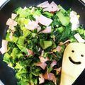 ジョイスさん's cooksnap of when they made 生高菜と厚切りベーコンの炒め物.