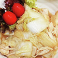 akiyuママ's cooksnap of when they made 旨い(*^^*)鶏肉と白菜のトロっと煮♪.