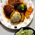 ☆2011☆'s cooksnap of when they made 超簡単な煮込みハンバーグ♪.