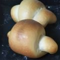 みみ母's cooksnap of when they made ミルク♡バターロール♡.