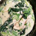 tkb30ring's cooksnap of when they made 鮭とほうれん草のクリーム煮.