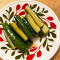 しばたよっきょん's cooksnap of when they made キュウリの中華風漬け.
