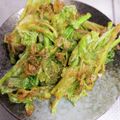 へろへろへ's cooksnap of when they made 天然限定のセリの天ぷら.