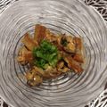 吉祥子's cooksnap of when they made Cafe MUJI　とり肝からしマヨ和え.