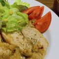 ブラックペッパーなな's cooksnap of when they made 鶏むね肉のにんにくレモンクリーム煮.