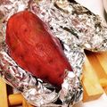 こずっぺ's cooksnap of when they made 焼き芋☆ホカホカ.