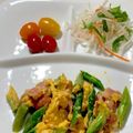 ♪ゆかたん♡'s cooksnap of when they made 超速！アスパラベーコンふわふわ卵.