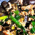 ママり's cooksnap of when they made 旨辛❤なすとニラと挽き肉のラー油炒め.