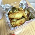 ス〜さん's cooksnap of when they made 《ヴィーガン》揚げない皮付きポテトフライ.