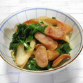 ＠迷子＠'s cooksnap of when they made ニラとウインナーとちくわのさっと煮.