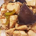 7KANtomo's cooksnap of when they made ランチ丼に～なすと豆腐のスタ丼.