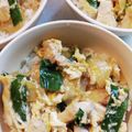 マーたん's cooksnap of when they made 青ネギたっぷりの親子丼.