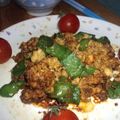 ★ぶらいあん☆'s cooksnap of when they made 豆腐そぼろでピーマンの和風味噌炒め.