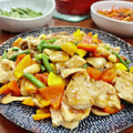Superlittleboo's cooksnap of when they made 鶏肉ときのこのオイスターレモンバター炒め.