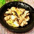 なつき☆ミ's cooksnap of when they made 鶏と椎茸のガーリックバター炒め.