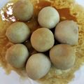 GOA双葉's cooksnap of when they made 冷凍里芋のバター醤油☆お弁当に！.