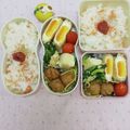 みかかめ's cooksnap of when they made 厚揚げと小松菜と卵のめんつゆ炒め.