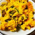 kisberry's cooksnap of when they made ＊かぼちゃサラダ＊クリチ&レーズン.